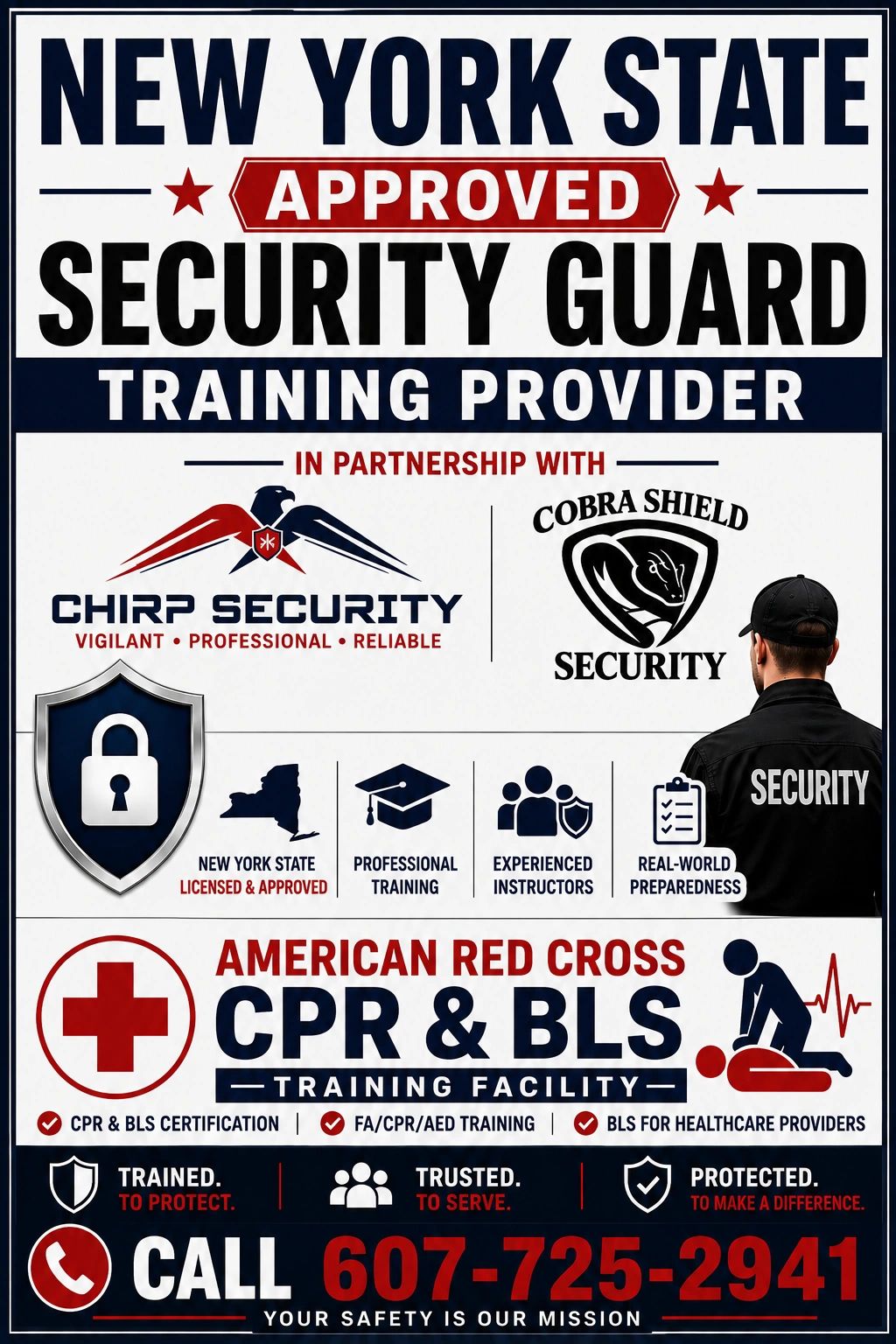 NYS Approved Security Guard Training Provider — Cobra Shield Security